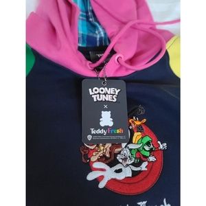 TEDDY FRESH X LOONEY TUNES COLOR BLOCK HOODIE